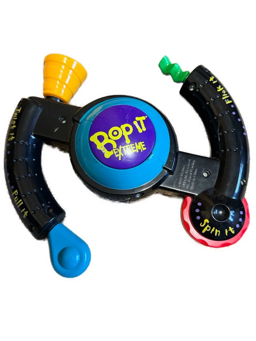 1998 Hasbro Bop It Extreme Electronic Handheld Game VTG Toy Retro Tested WORKING